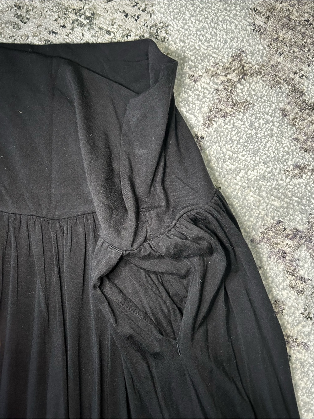 Athleta Black Studio Wide-Leg Pants - Flowy Palazzo Style - Picture 2 of 4